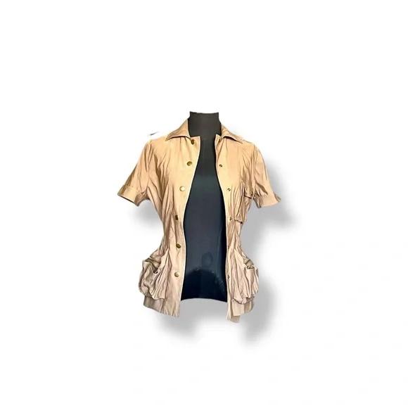 🌷𝐋𝐀𝐍𝐕𝐈𝐍 “Ete 2009” Collection utility jacket✵𝐫𝐚𝐫𝐞✵ - Picture 2 of 7